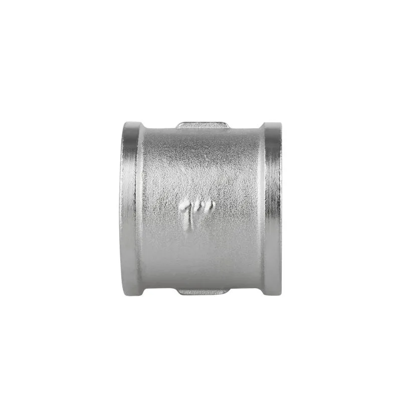Муфта латунная 1"x1" никелированная Thermo Alliance Forte