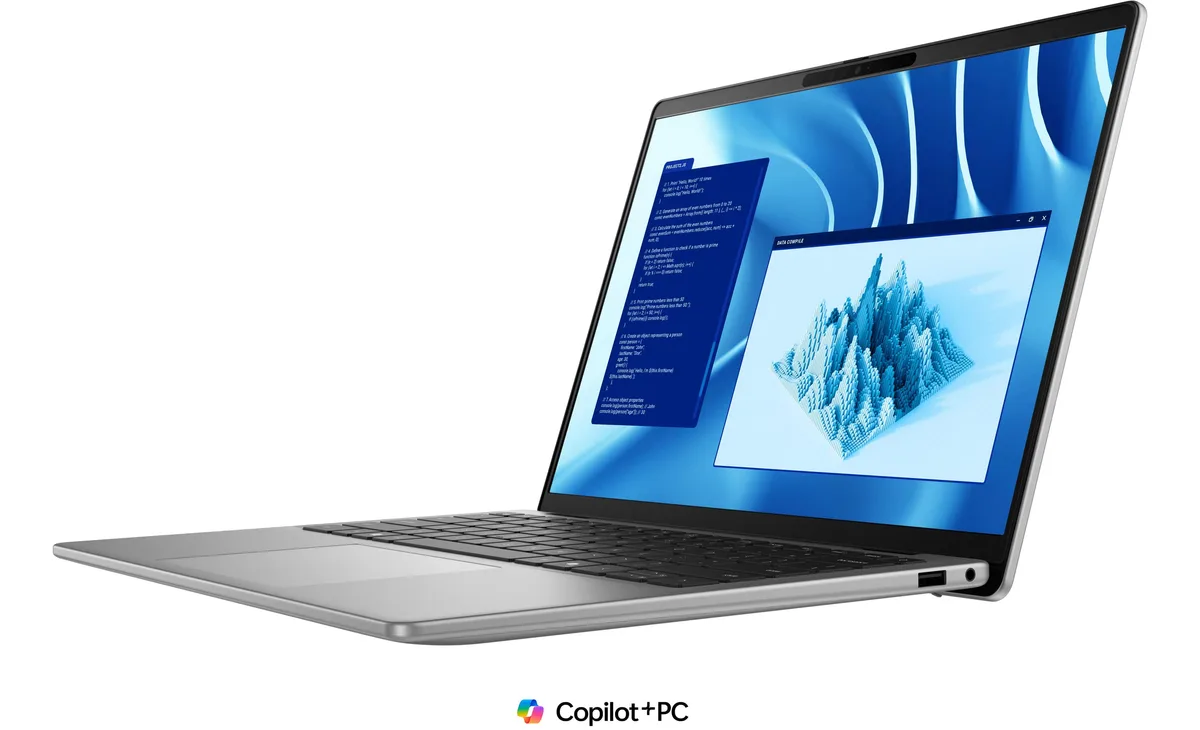 Ноутбук Dell Latitude 7455 14" QHD+ IPS Touch, Snapdragon X Elite X1E-80-100, 32GB, F1TB, Qualcomm Adreno, Win11P, серый.