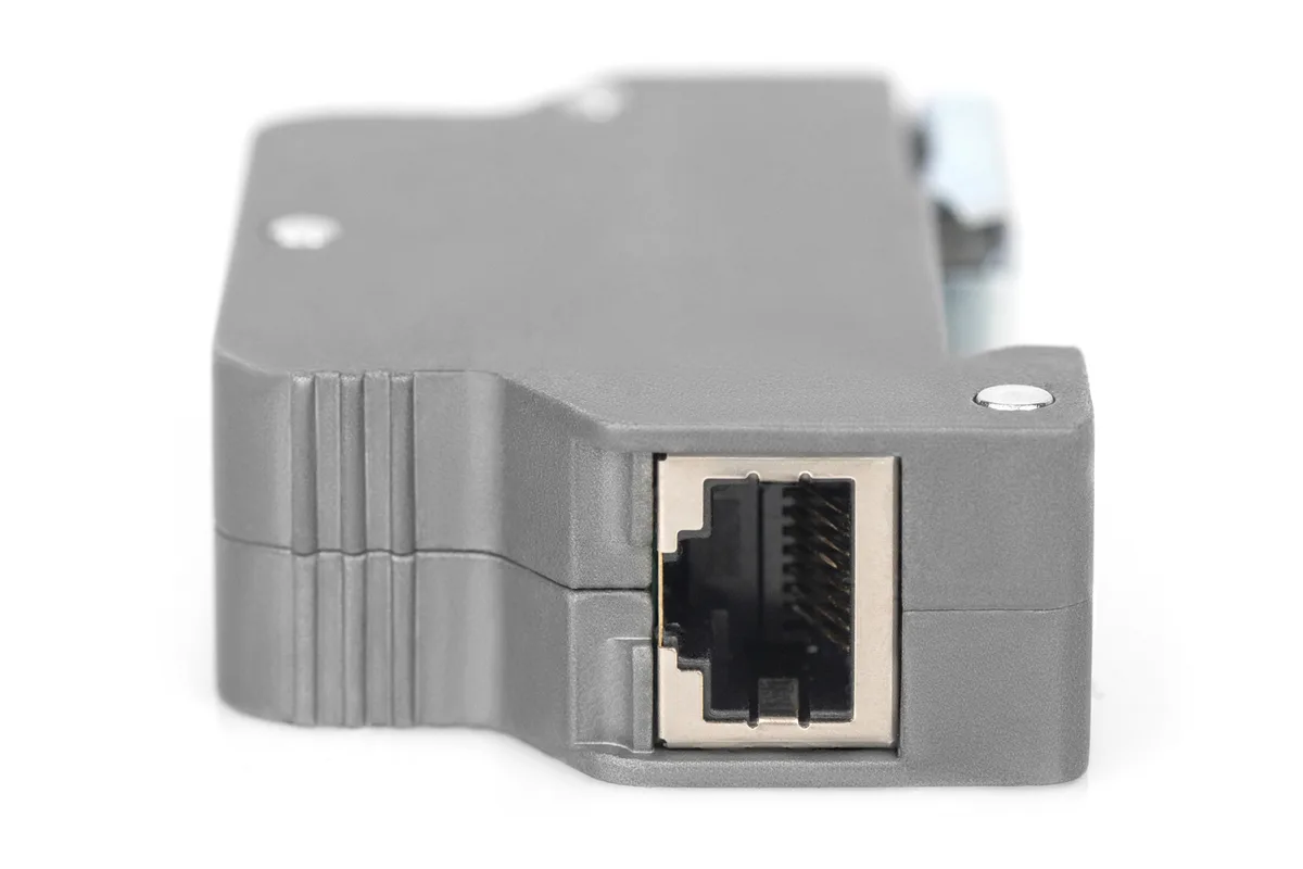 Обмежувач перенапруги DIGITUS PoE (RJ45), монтаж на DIN-рейку, внутрішній