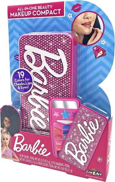 Набір дитячої косметики Cra-Z-Art Barbie All in One Beauty Makeup Compact