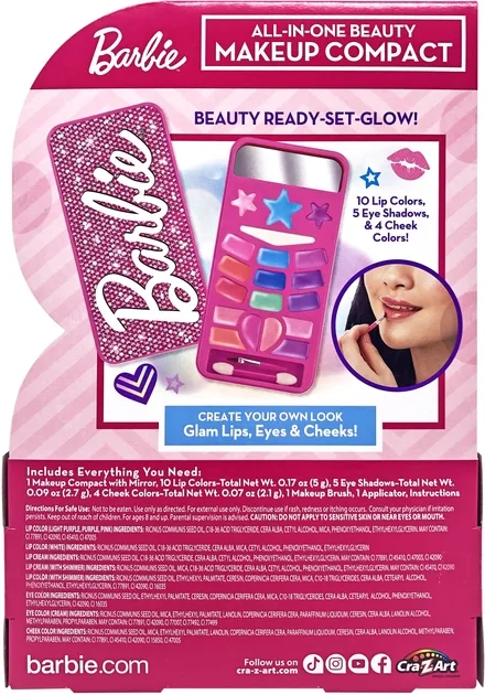 Набір дитячої косметики Cra-Z-Art Barbie All in One Beauty Makeup Compact