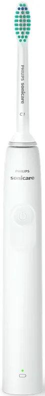 Електрична зубна щітка Philips Sonicare 2100 Series, 31 тисяча коливань на хвилину, 1 насадка, біла.