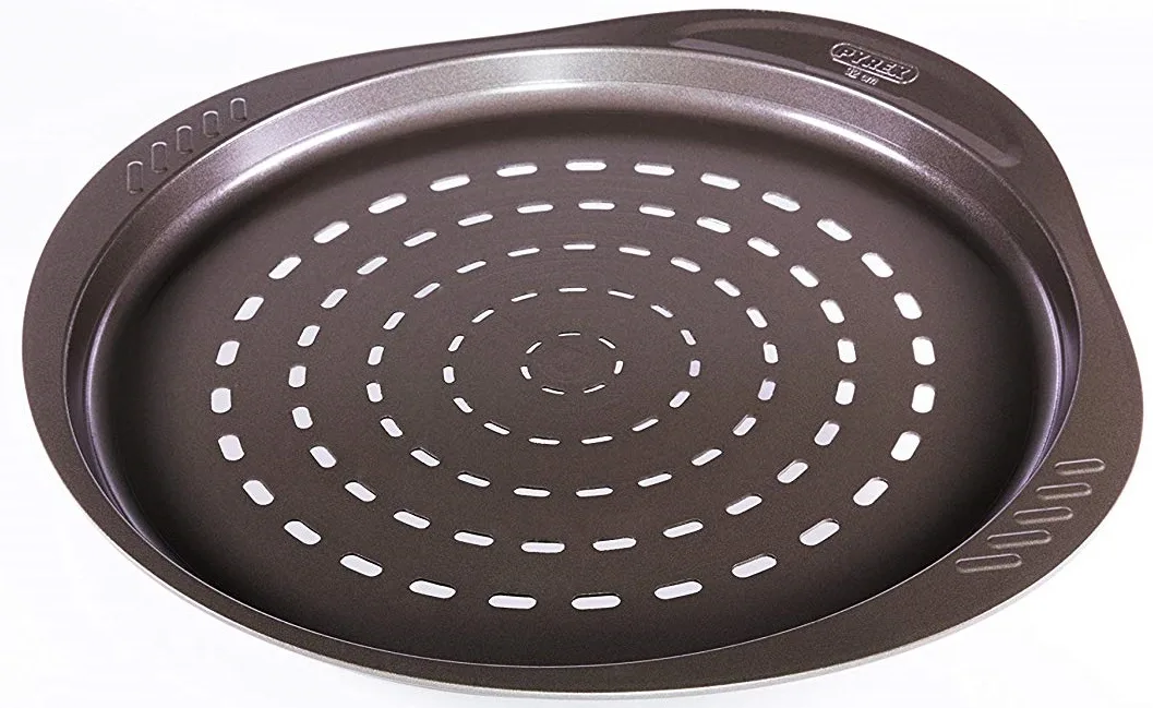 Форма для піци Pyrex вуглецева сталь 32 см чорна