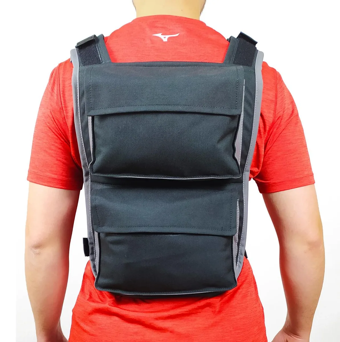 Жилет обтяжувач EasyFit Кордура до 20 кг наборний чорний