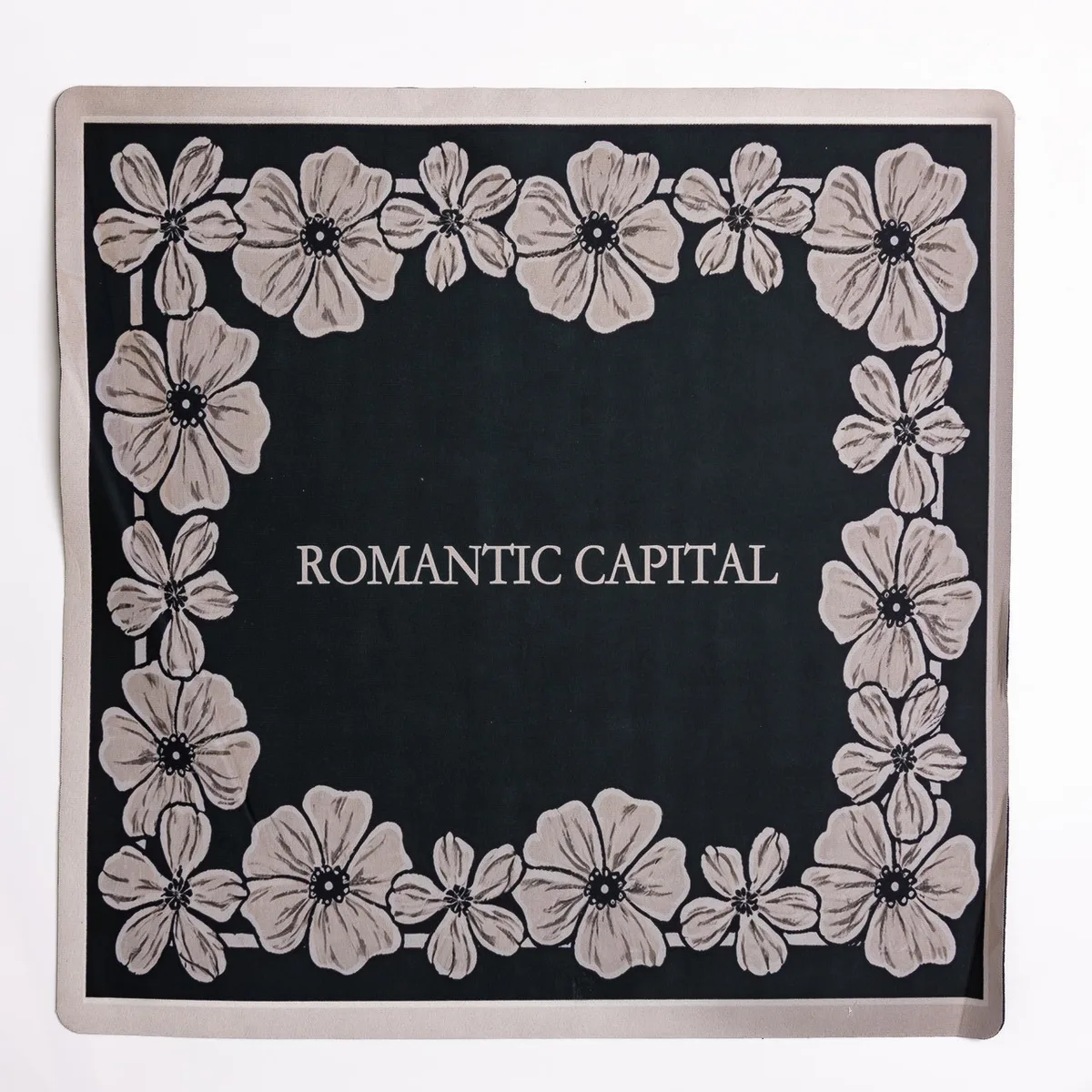 Килимок діатомітовий Romantic Capital 58х58 см чорний для пральної машини