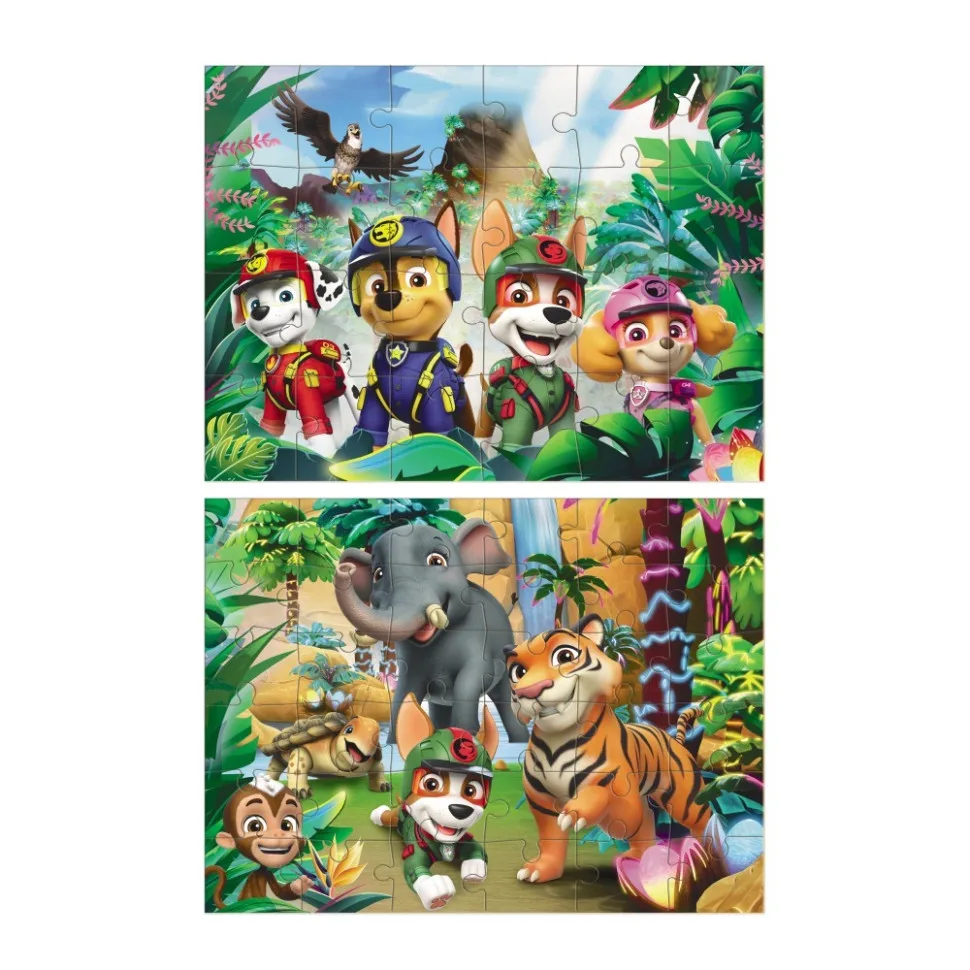 Пазл DoDo Toys 2 в 1 24 36 елементів картонний багатокольоровий