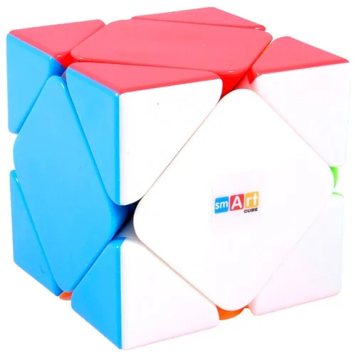 Кубик Рубика Скьюб Smart Cube без наклеек пластик 5,6х5,6х5,6 см черный