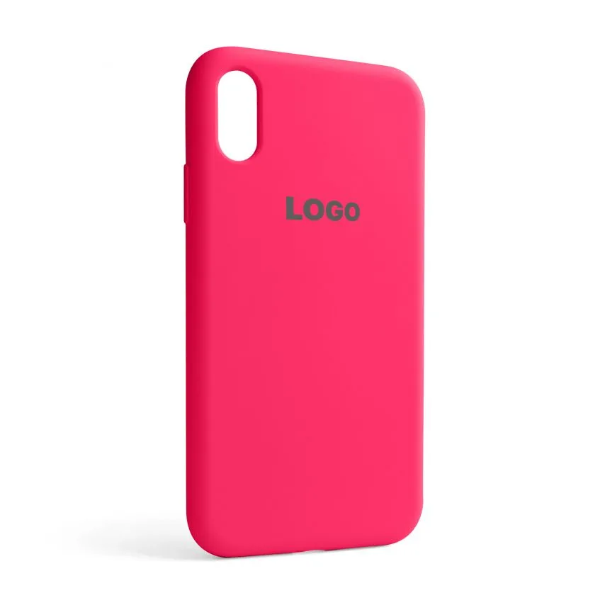 Чохол силіконовий для смартфона Apple Xr 6,1 дюйм рожевий shiny pink