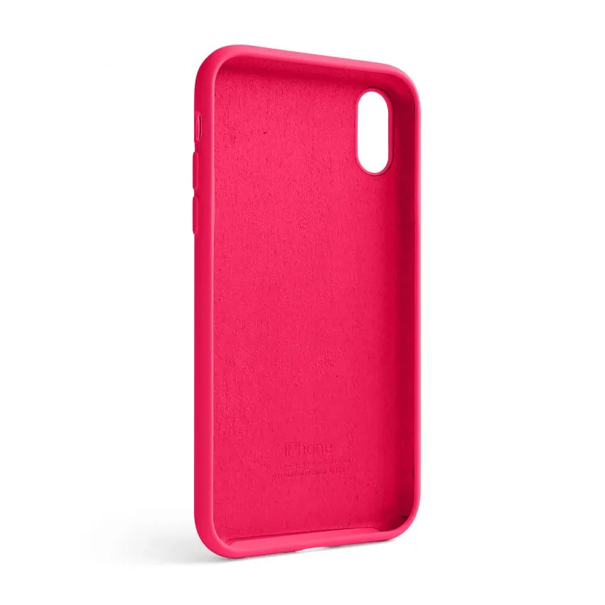 Чохол силіконовий для смартфона Apple Xr 6,1 дюйм рожевий shiny pink