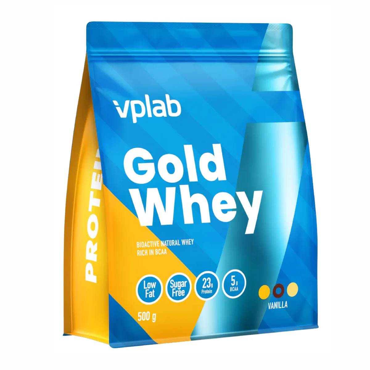 VPLab Gold Whey Сироватковий білок 500 г Ванільний