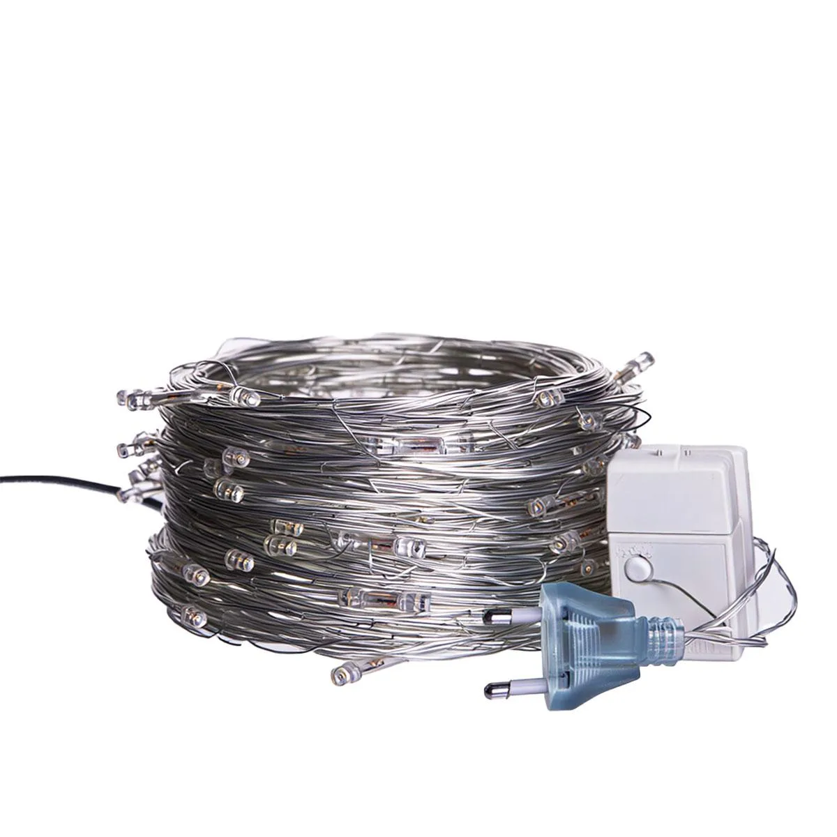 Новорічна гірлянда кімнатна нитка 22 м 220 LED білий жовтий