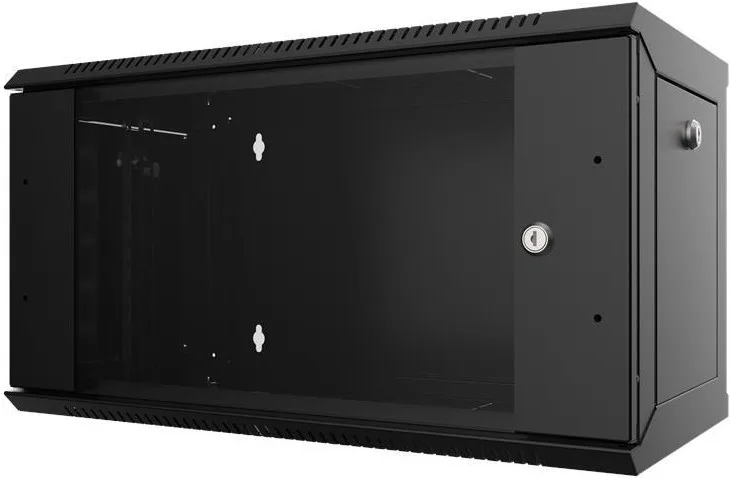 Шафа MIRSAN 19", 12U, WTC, 565x450 мм, максимально 80 кг, чорна