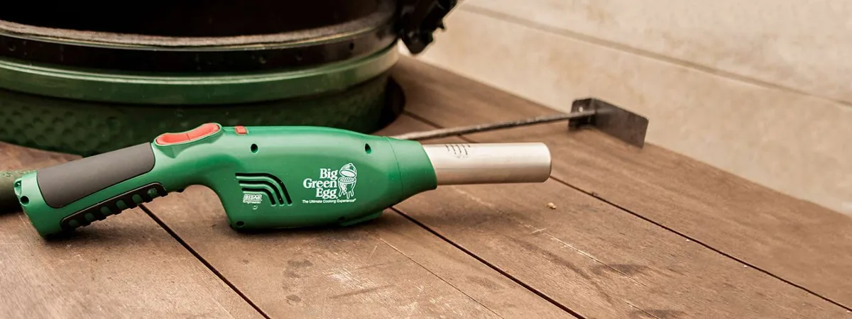 Газовый фен Big Green Egg для розжига угля черный