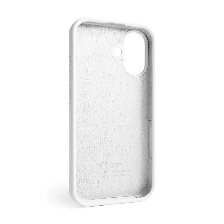 Чохол силіконовий для Apple iPhone 17  білий