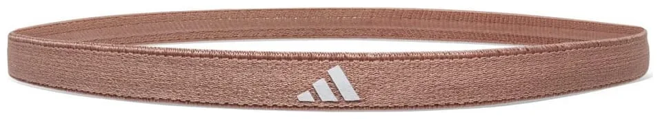 Повязки на голову Adidas полиэстер латекс эластомер One Size коричневый бежевый темно-коричневый