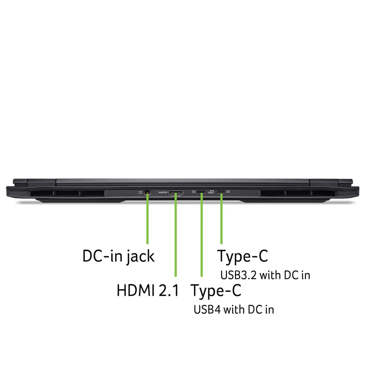 Ноутбук Acer Nitro 16S AN16S-61 16" WQXGA IPS, AMD R7-350, 32GB, F1TB, NVD5070Ti-12, Lin, черный.