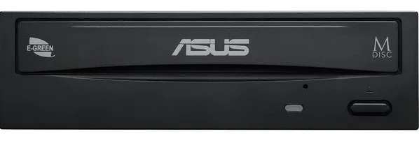 Привід оптичний внутрішній ASUS X Multi DRW-24D5MT DVD+-R/RW burner M-DISC SATA чорний Bulk