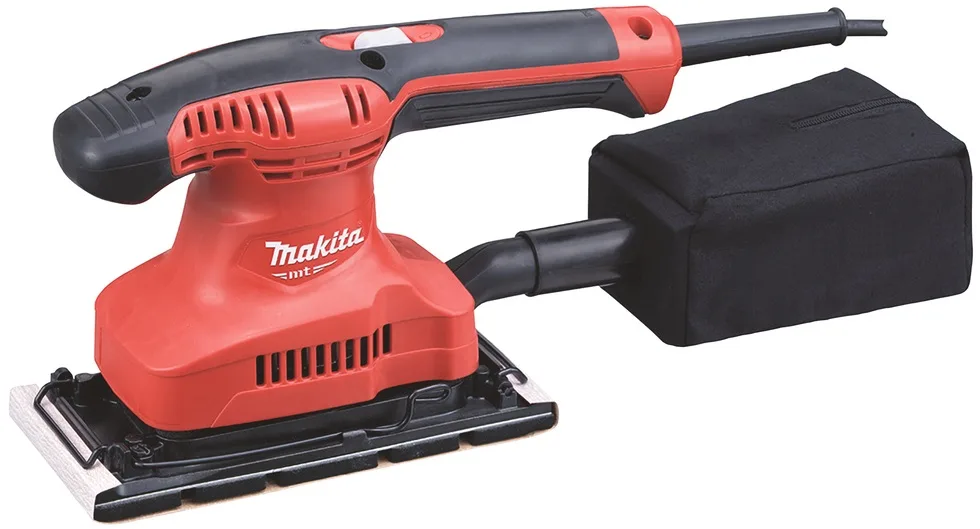 Вібраційна шліфувальна машина Makita M9203, 190 Вт, 92x185 мм, 12000 об/хв, 1.4 кг.
