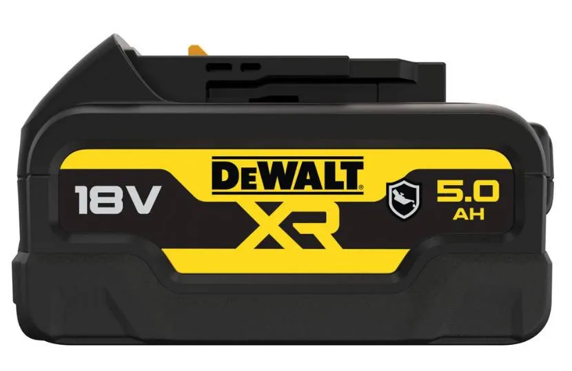 Акумулятор DeWalt 18В XR Li-ion GFN 5А·год, 0.72кг, з наповнювачем з скловолокна.