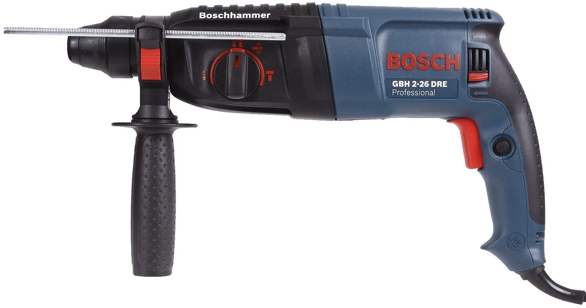 Перфоратор Bosch Professional GBH 2-26 DRE SDS-plus 800 Вт, 2.7 Дж, 2.8 кг з L-кейсом.
