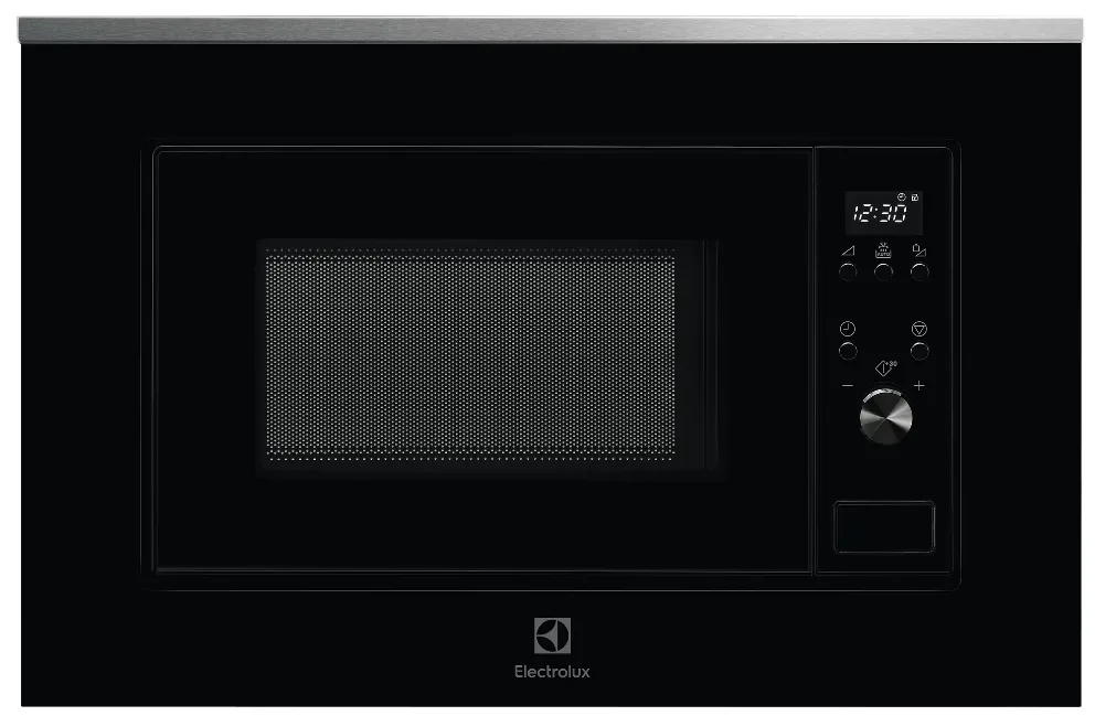 Мікрохвильова піч Electrolux Нержавіюча сталь 17 л 700 Вт Чорна