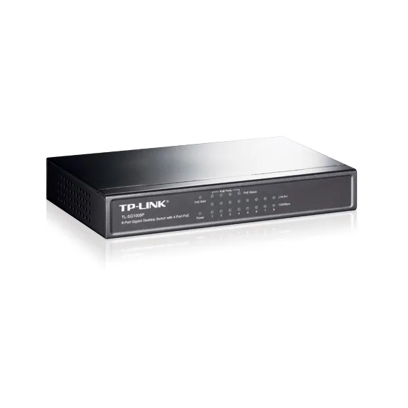 Комутатор TP-Link 8 портів 10/100/1000Base-T некерований чорний