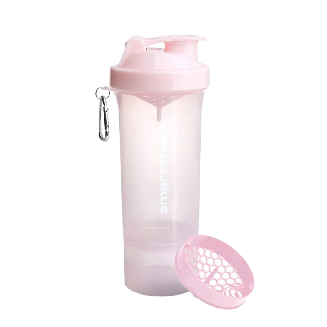Шейкер спортивний SmartShake пластик 500 мл рожевий