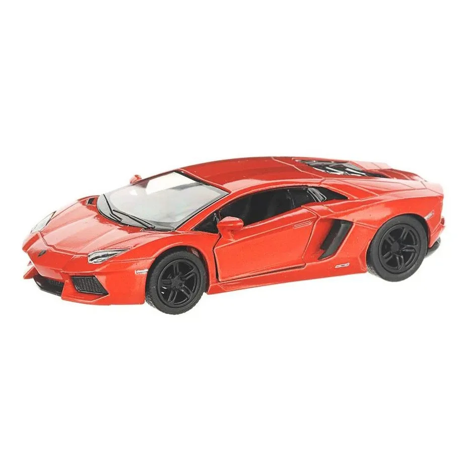 Автомодель KINSMART металлическая 1:38 оранжевая LAMBORGHINI AVENTADOR LP 700-4