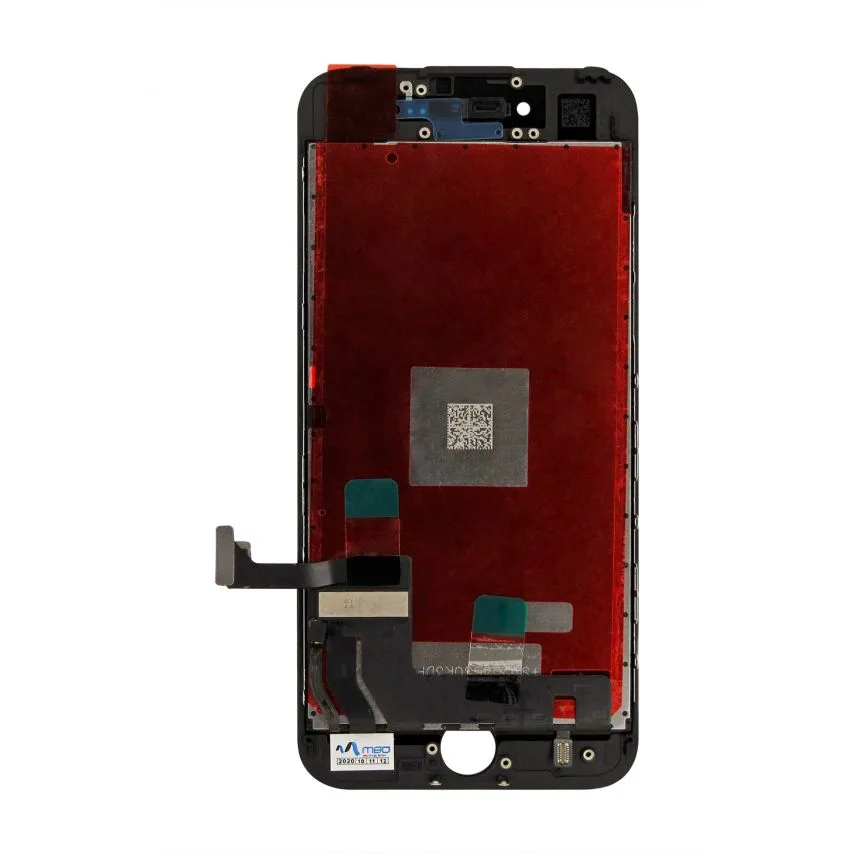 Дисплей LCD IPS оригинального качества 4,7 дюйма черный для Apple iPhone 7 с сенсорным экраном.
