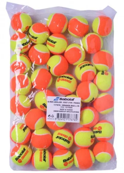 Мячи для тенниса Babolat Резина 36 шт Оранжевые