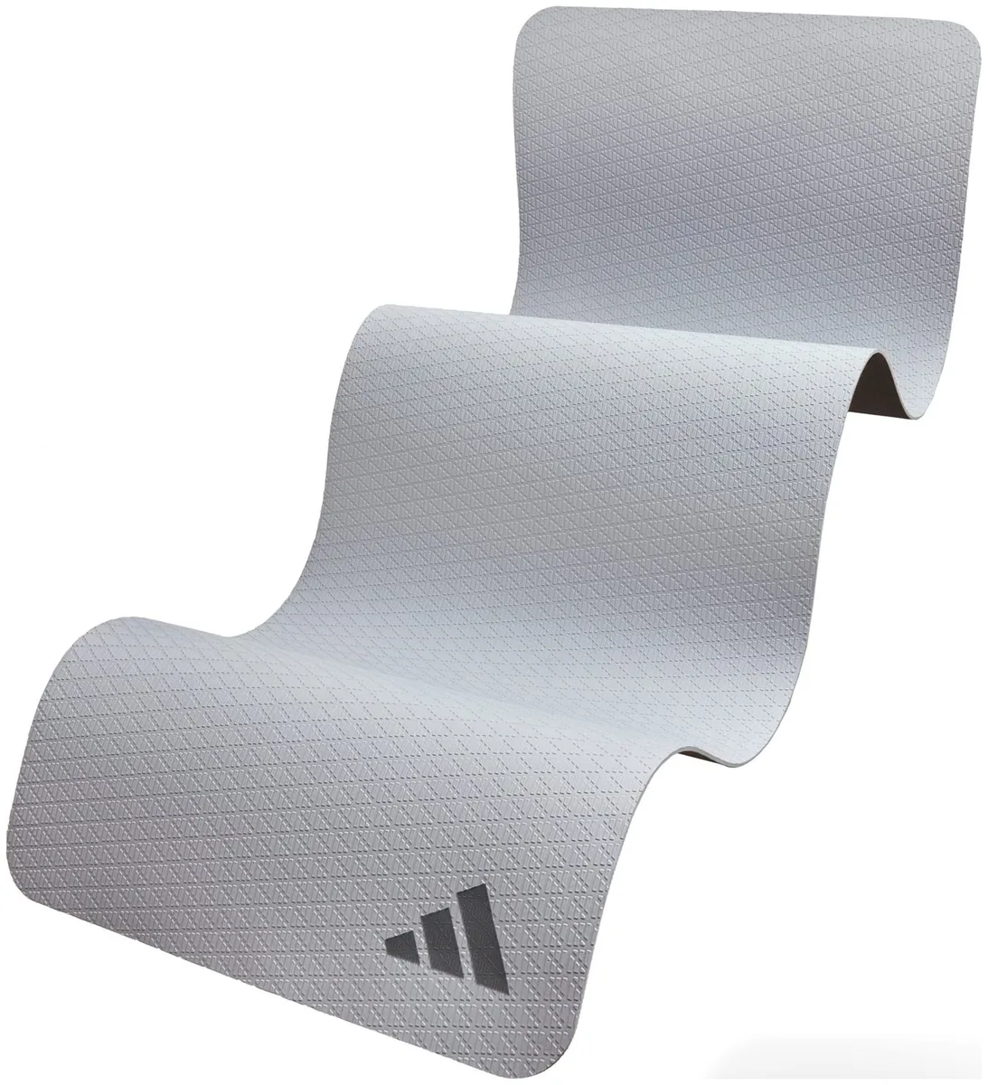 Килимок для йоги Adidas EVA 173х61х0,4 см сірий унісекс