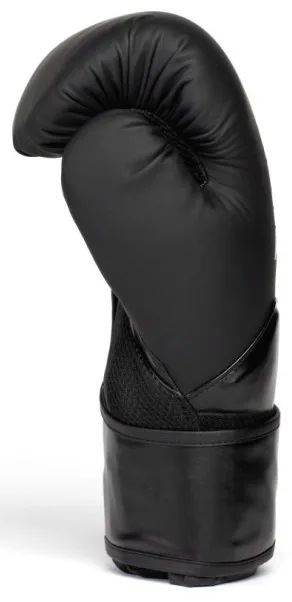 Боксерські рукавиці Everlast 12 унцій чорний золотий нітрил-бутадієн-каучук поліуретан поліестер