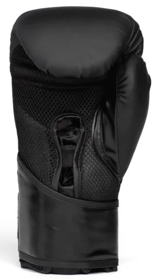 Боксерські рукавиці Everlast 12 унцій чорний золотий нітрил-бутадієн-каучук поліуретан поліестер