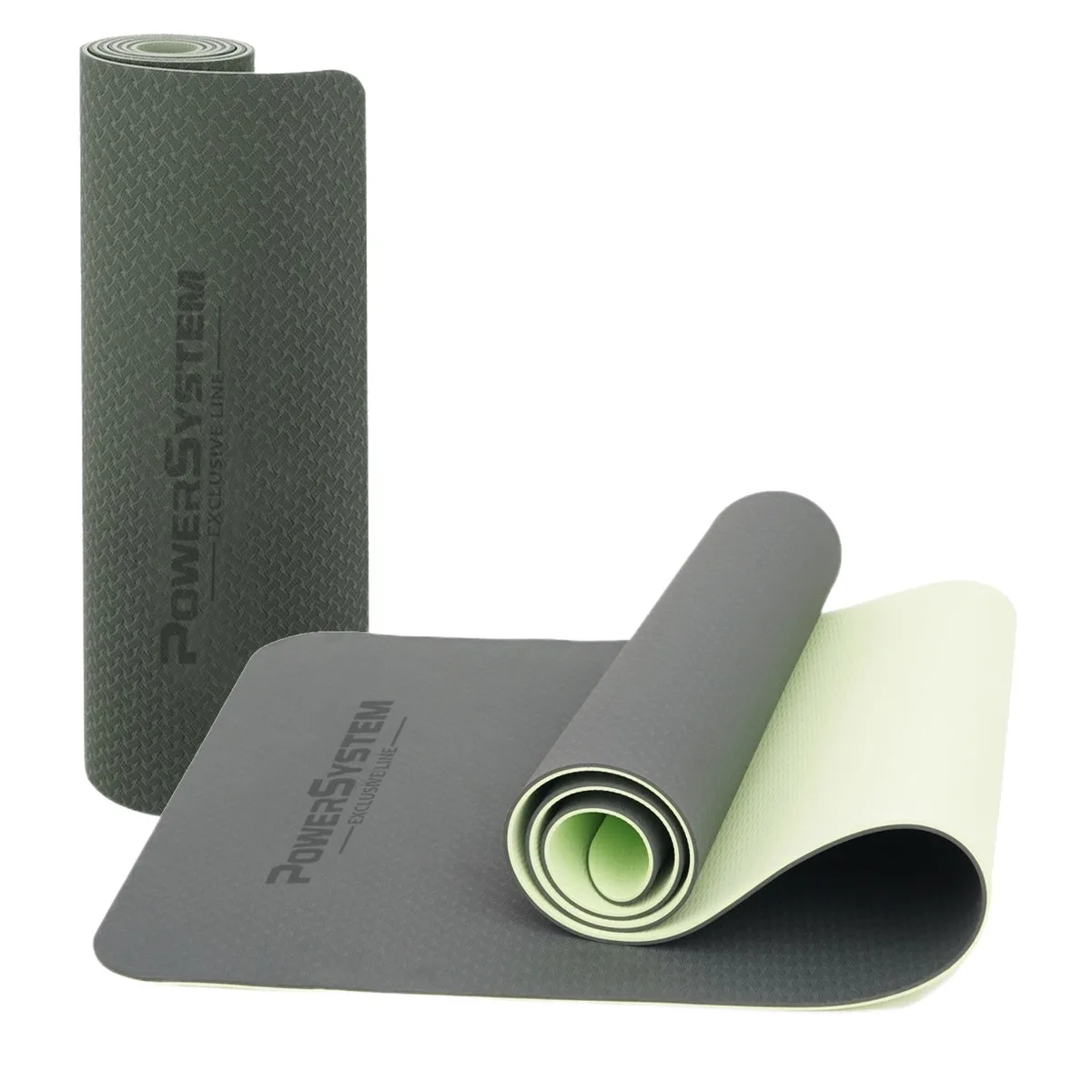 Килимок для йоги Active Point TPE 183х61 см Зелений