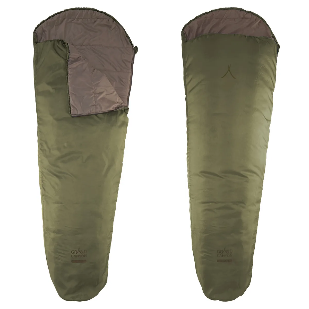 Спальный мешок Grand Canyon Polyester 210х80 см Оливковый