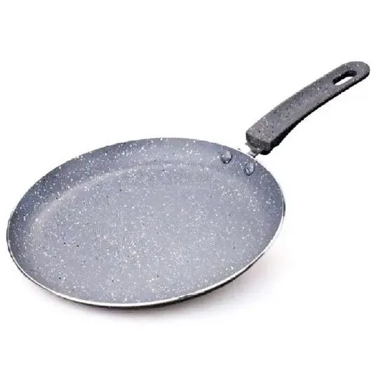 Сковорода для млинців Con Brio СВ-1815 18 см антипригарна Eco Granite сірий граніт