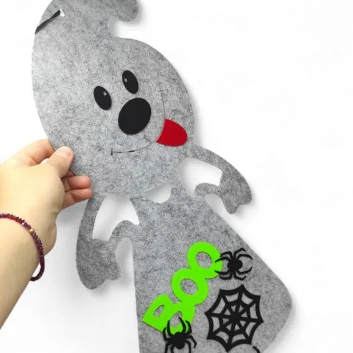 Підвіс з фетру 3мм Примара Аплі Краплі декор для Halloween прикраса для дому інтер'єрний елемент