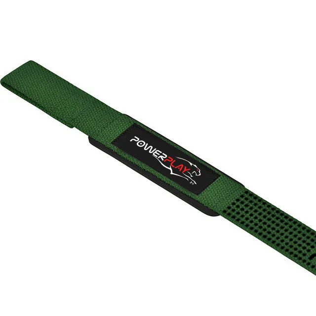 Лямки для тяги Active Point бавовна 120 кг Зелені