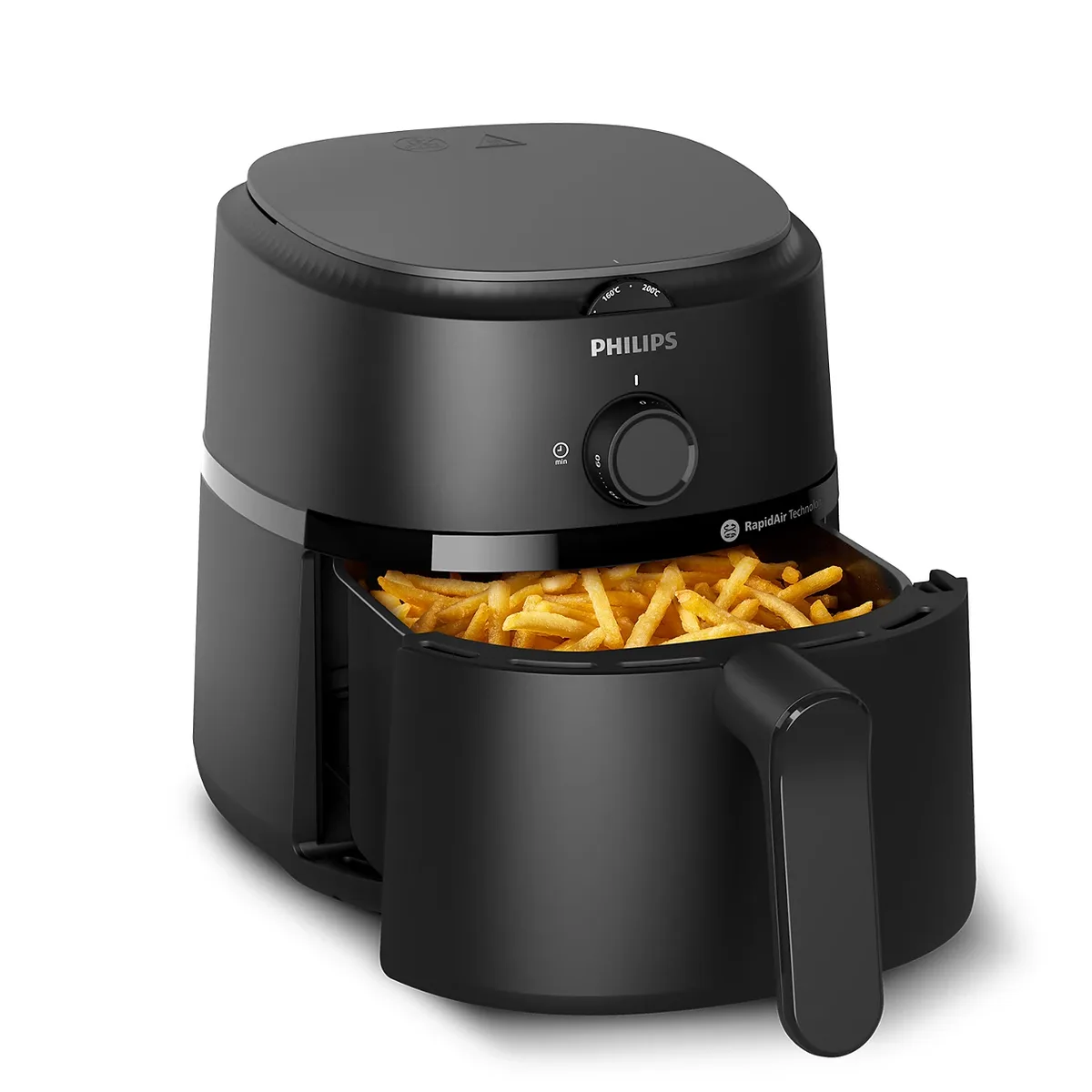 Мультифункційна піч Philips Ovi S, 1300Вт, чаша об'ємом 3.4л, механічне управління, пластиковий корпус, чорного кольору.