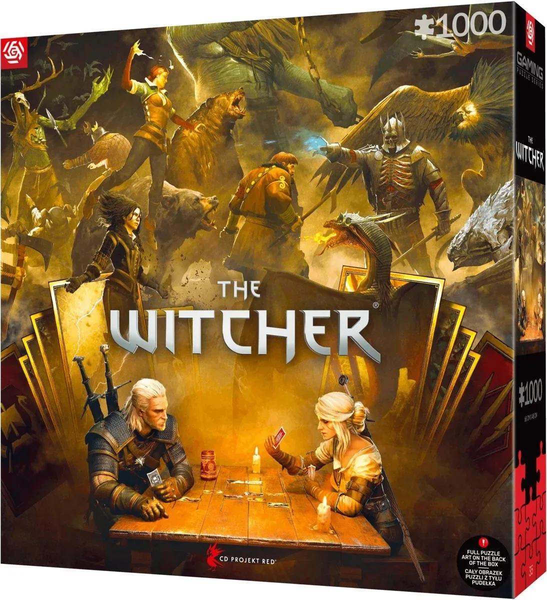 Пазл GoodLoot The Witcher Playing Gwent 1000 ел.