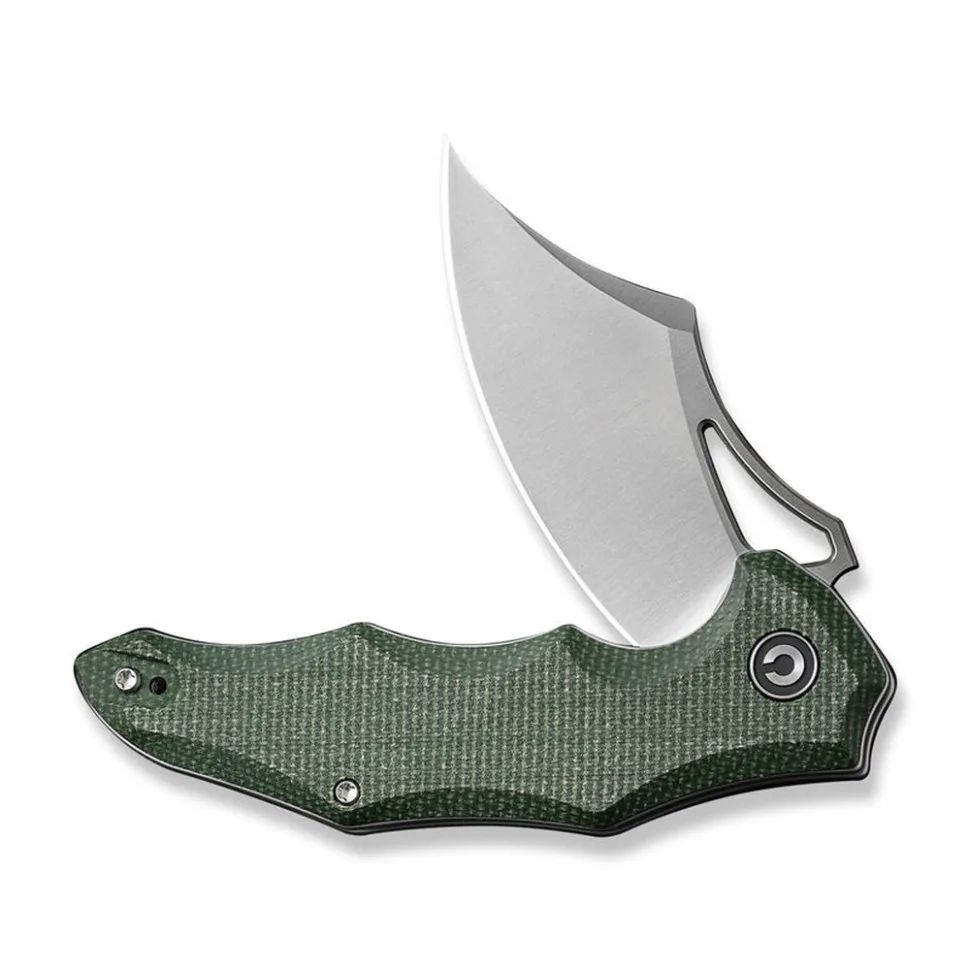 Ніж складаний Civivi 14C28N 7,9 см Micarta темно-зелений