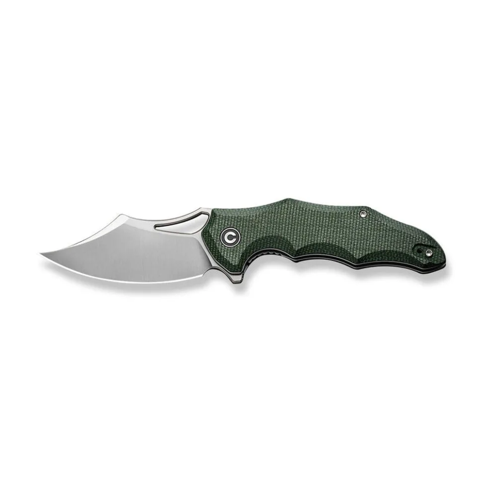Ніж складаний Civivi 14C28N 7,9 см Micarta темно-зелений