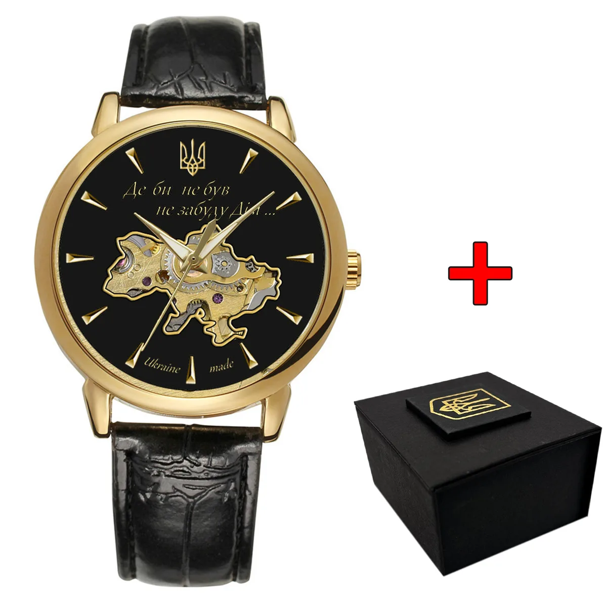 Годинники Awarder сталь 42 мм Gold-Black