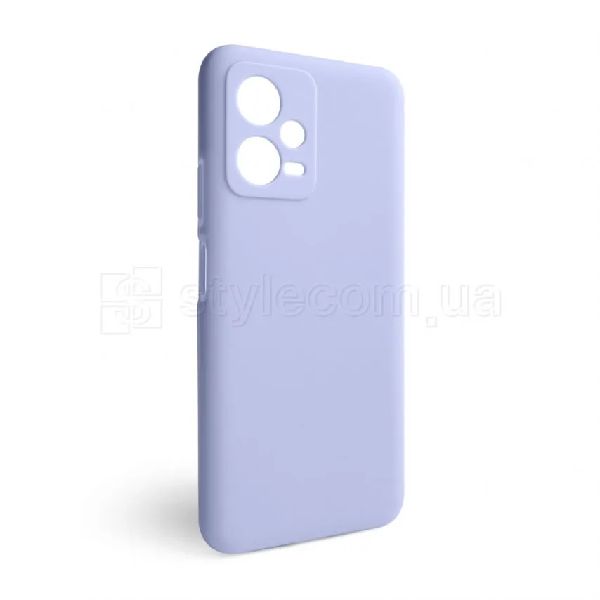 Чохол силіконовий для Xiaomi Redmi Note 12 5G  лавандовий