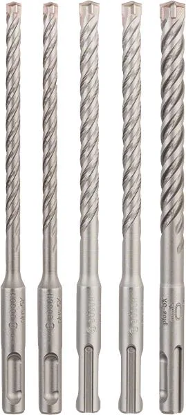 Набір свердел для бетону Bosch Professional SDS-Plus, 5 шт.