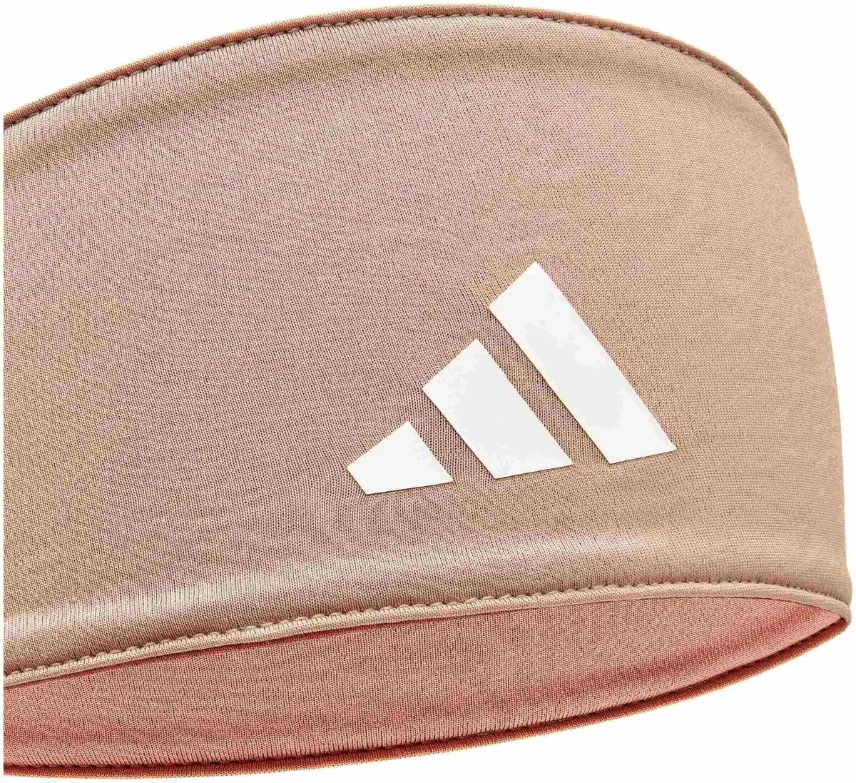 Пов'язка на голову Adidas поліестер 94% еластан 6% One Size коричнева