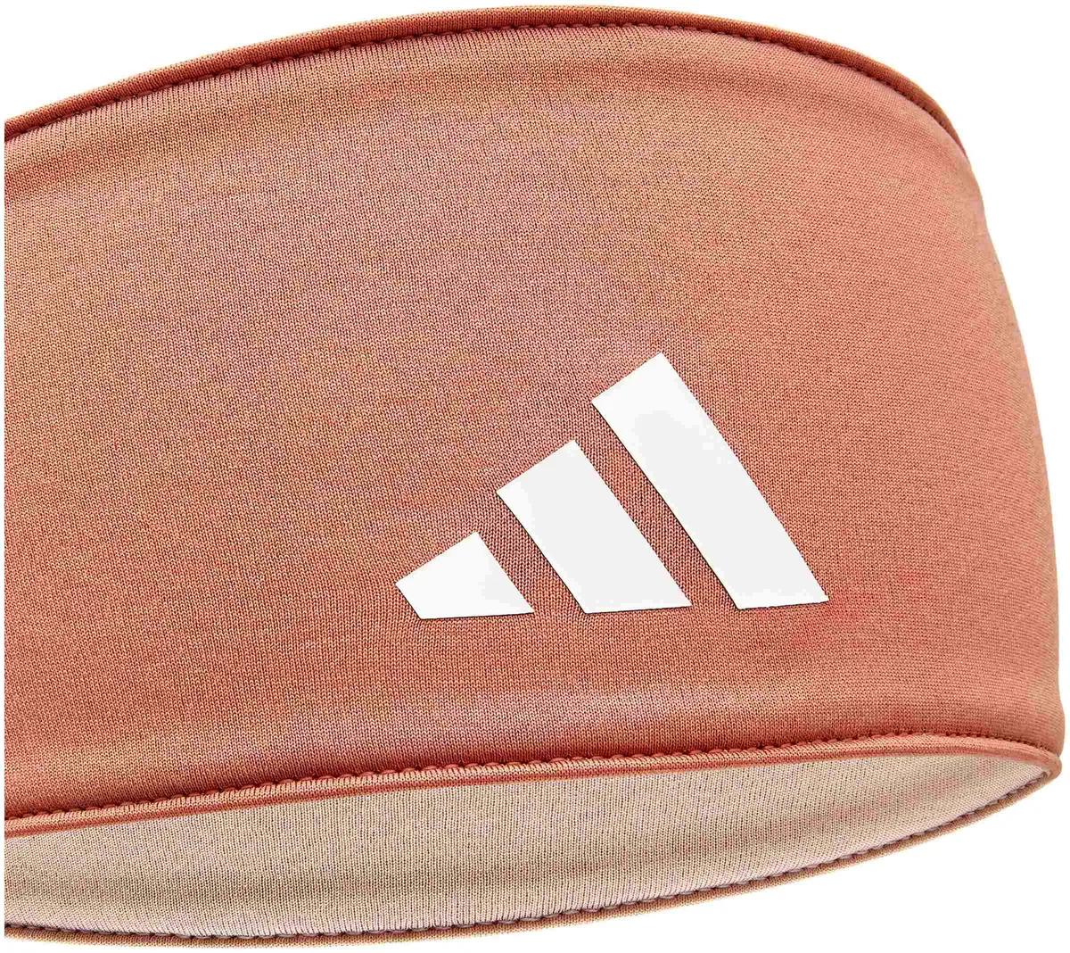 Пов'язка на голову Adidas поліестер 94% еластан 6% One Size коричнева