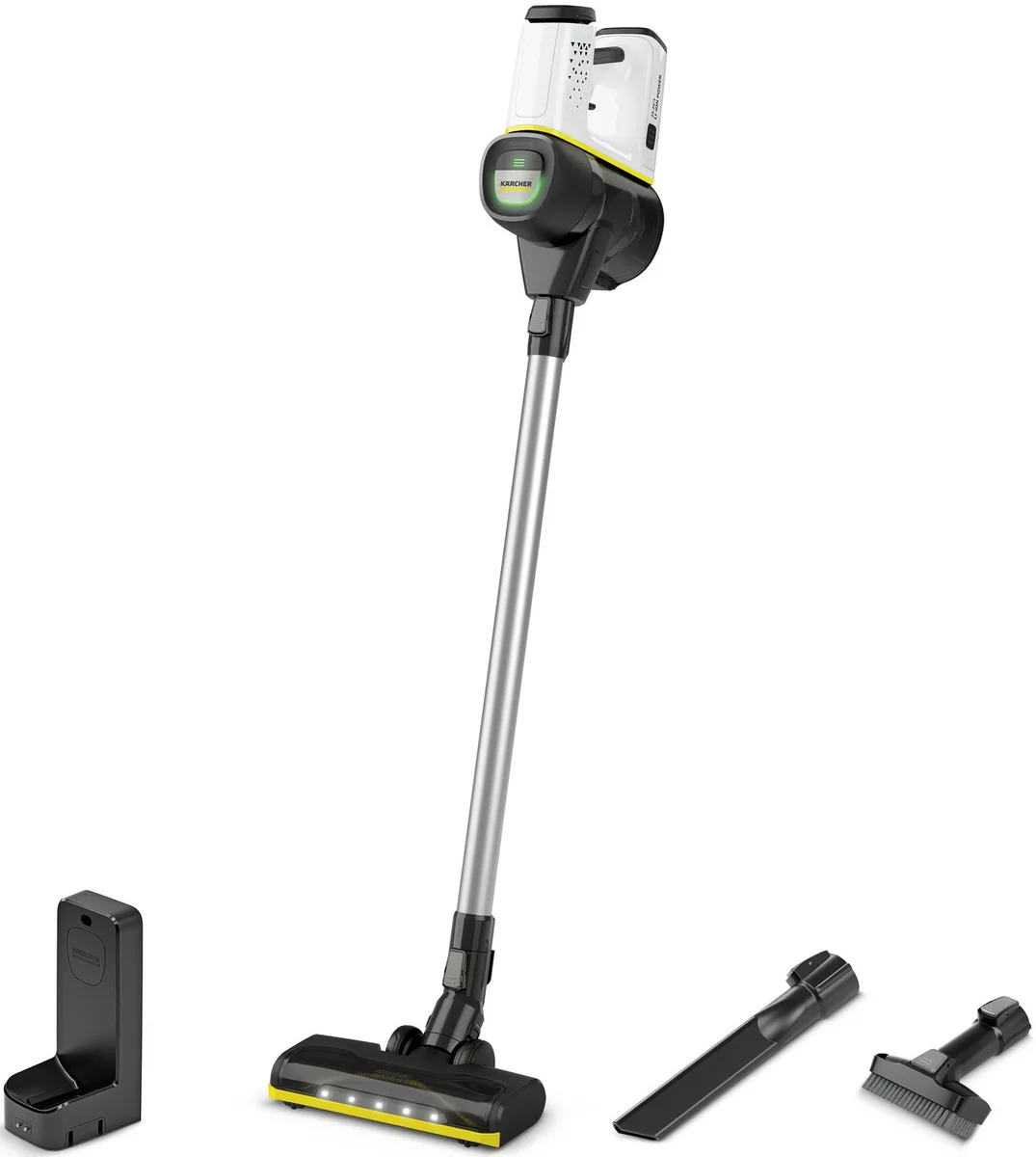 Безпровідний пилосос Karcher VC 6 CORDLESS OURFAMILY, об'єм контейнера - 0,8 л, автономна робота до 50 хв, вага - 2,5 кг, фільтр Н