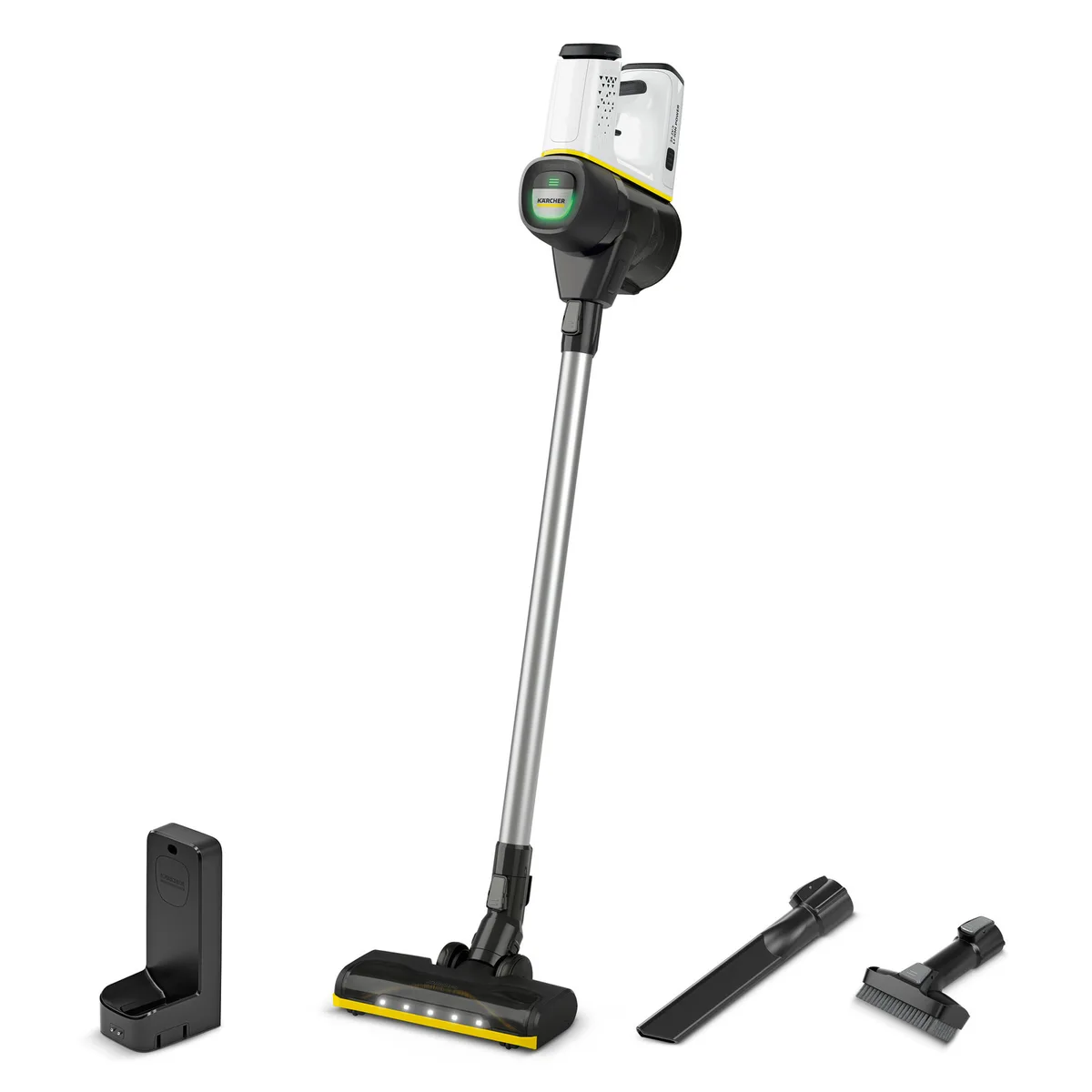 Безпровідний пилосос Karcher VC 6 CORDLESS OURFAMILY, об'єм контейнера - 0,8 л, автономна робота до 50 хв, вага - 2,5 кг, фільтр Н