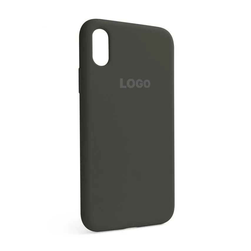 Чохол силіконовий для Apple iPhone X Xs 35 dark olive